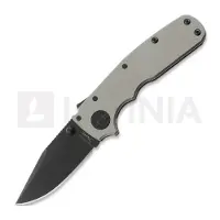 Demko Knives Shark Cub Stealth Clip Point vouwmes, Artillery Grey