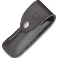 Böker Germany French Leather buidel, Small, zwart