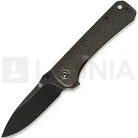 QSP Knife Hawk Black Copper vouwmes