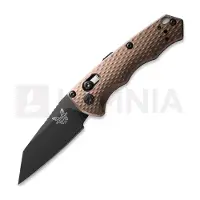 Benchmade Auto Full Immunity vouwmes, flat dark earth aluminum