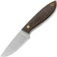 Brisa Bobtail 80 mes, bison micarta, flat, kydex