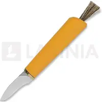 Laatupuukko Finnish mushroom knife, black