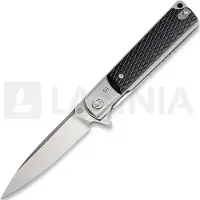 Artisan Cutlery Classic D2 vouwmes, black checkered
