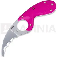 CRKT Bear Claw mes, combo edge, pink