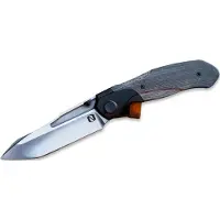 Null Knives Vandal - Black Micarta vouwmes