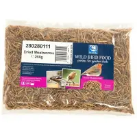 Cj Wildlife Gedroogde meelwormen 250 g | | Vogelvoer | Partner van Vogelbescherming Nederland