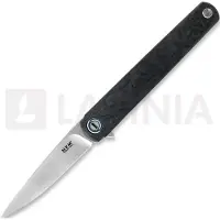 MKM Knives Flame Drop Point. marble carbon fiber vouwmes
