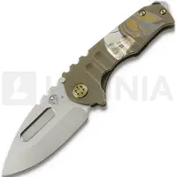 Medford Genesis T S45VN Tumbled DP vouwmes, OS Bronze "Molon Labe"