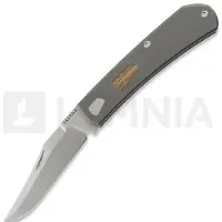 Tactile Knife Ranger - Beadblast - Titanium vouwmes, Vintage Micarta