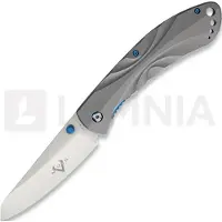 V Nives Poseidon Linerlock vouwmes, grijs