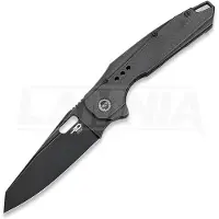 Bestech Nyxie - Blackwash - Titanium vouwmes, zwart