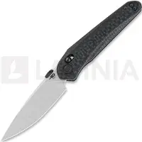 Bestech Mothus - Stonewash - G10 vouwmes, zwart