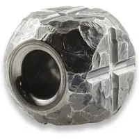 Zyac Knives Square Cross Pattern Lanyard Bead, Hand Carved 1