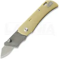 Twisted Assisted PALLAS Natural Micarta vouwmes
