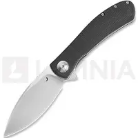 Trollsky Knives Mandu EVO 14C28N vouwmes, Black Micarta, Satin