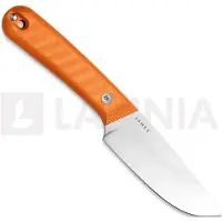 The James Brand The Hell Gap - Orange / Stainless / G10 / Straight mes