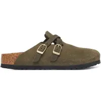 Birkenstock Muiltjes 'Blair' olijfgroen