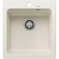 BLANCO Naya 45 - Silgranite spoelbak, 51x47 cm, zacht wit 527126