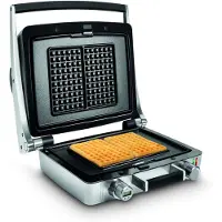 Fritel Wafelijzer - WaffleTastic CW 3647 - Wafelmaker PFAS vrij - Wafelmachine voor 6x10 Wafel - Wafels - Wafelbakijzer met Verwisselbare Platen - 1600W - Incl. 60' Timer