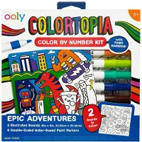 Ooly - Colortopia - Color by number - Epic Adventures