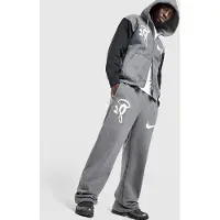 Nike x Syna Solo Swoosh Fleece Joggers, grijs