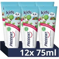 Prodent Kids 0-6 jaar Super Mario tandpasta - 12 x 75 ml