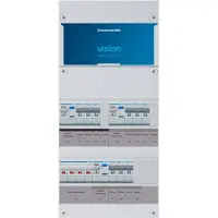 Technim Hager 9 Groepenkast 4P Hfd+3X2P Als 3F