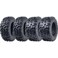 Parnells 27x11.00R14 &amp; 27x9.00R14 ATV-banden OBOR Vulture 6-ply Road Legal (set van 2 &amp; 2)