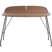 Kartell Earl Of Wood Tafel Light Wood|Chrome