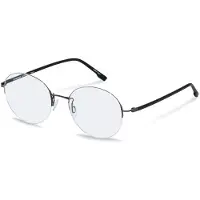 Rodenstock Bril - - R7145 - Unisex - Grijs/Zwart - Metaal montuur