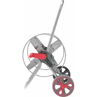 AWTOOLS WÓZEK NA WĄŻ OGRODOWY METALOWY 60mb1/2