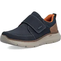 Rieker Herrenschuhe Slipper Blau Freizeit