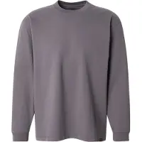 Levi's Shirt 'LS Workwear Tee' basaltgrijs