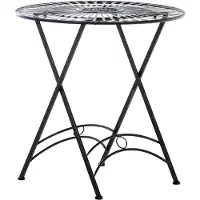 CLP Tegal Ronde Tuintafel - Inklapbaar - bronzen