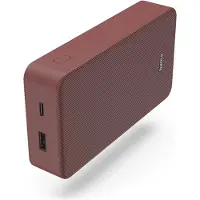 Hama Colour 20 Power Pack 20000 mAh 2 Outputs:USB-C USB-A Rood