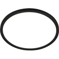 B.K.Licht Move - LED Badkamerverlichting - plafondlamp met bewegingsmelder - plafonniere met indirect licht - Ø29 cm - zwart