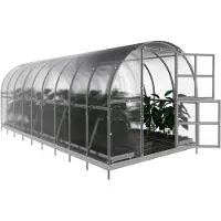 KLASIKA GREENHOUSES KLASIKA ARCH Tuinkas - 3 x 6 m (18 m²) - 4 mm Dikte - Kweekkas - Polycarbonaat afdekking