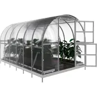 BAUMERA Kas KLASIKA 12 (3x4 meter) met funderingen en 6 mm polycarbonaat