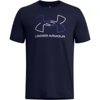 Under Armour Functioneel shirt 'Foundation' blauw / navy / wit