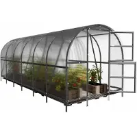 KLASIKA GREENHOUSES KLASIKA BALTIC LT Tuinkas - 3 x 6 m (18 m²) - 4 mm Dikte - Kweekkas - Polycarbonaat afdekking