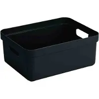 Sunware Sigma Home opbergbox 24L - 44.5x34.5x18.3 cm - Zwart