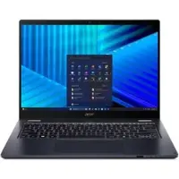 Acer Travelmate P4 Tmp414rn-55-tco 14 inch ultrabook met 7-255u processor, 32GB geheugen, 1TB SSD, touchscreen. Werkt op 220V met een Europese stekker. Eén maat