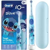 Oral-B iO Kids 6+ – Magnetische Elektrische Tandenborstel – Disney Stitch – 3 poetsstanden – Druksensor – Reisetui
