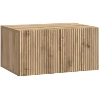 vidaXL Wandmontage TV-kast 59,5 x 41 x 30 cm Artisanaal eiken