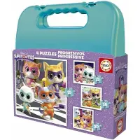 Educa Puzzel SuperKitties 12 Onderdelen 16 Onderdelen 20 Onderdelen 25 Onderdelen