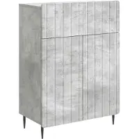 vidaXL Dressoir Betongrijs 66 x 34,5 x 92 cm Bewerkt hout