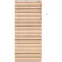 vidaXL Venetiaanse jaloezie Eiken Look 110 x 250 cm 35 mm