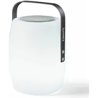 Lumisky Draadloze bluetooth speakerlamp - LUMISKY - LUCY PLAY - H31 cm - Dimbare witte en veelkleurige LED
