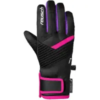 Reusch Sporthandschoenen 'Dan' donkerlila / pink / zwart / wit