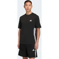 Adidas Workout Essentials Feelready 3 Stripes Short Sleeve T-shirt Zwart M Man